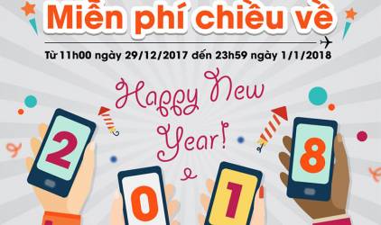 Vui cùng Jetstar mua chiều đi miễn phí chiều về